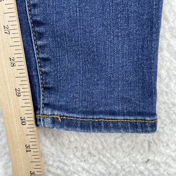 Kut from the Kloth Jeans Womens Sz 4 Blue Mia Toothpick Low Rise Skinny 27x30 - Picture 8 of 11